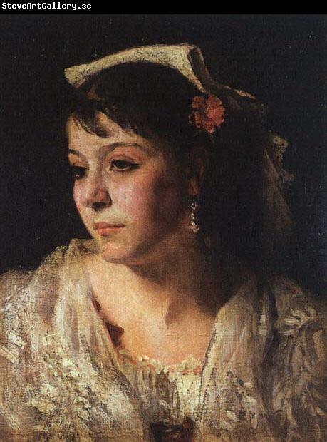 John Singer Sargent Head of an Italian Woman